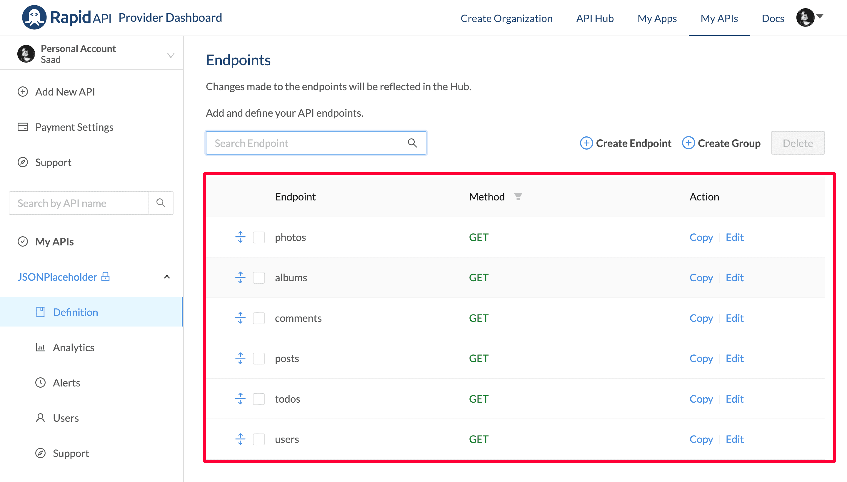 Multiple API REST Endpoints Added