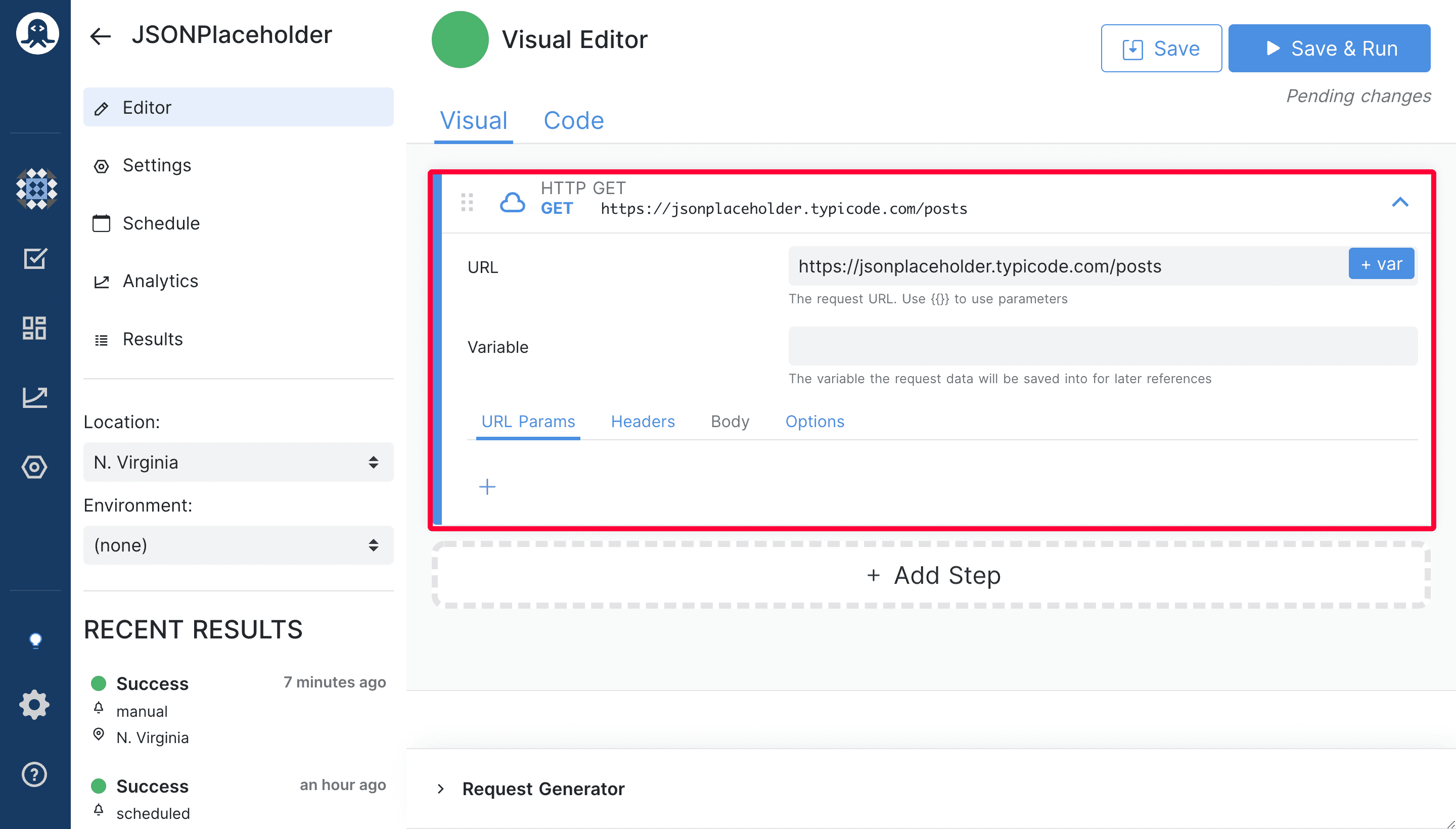 Add Test details on RapidAPI Testing