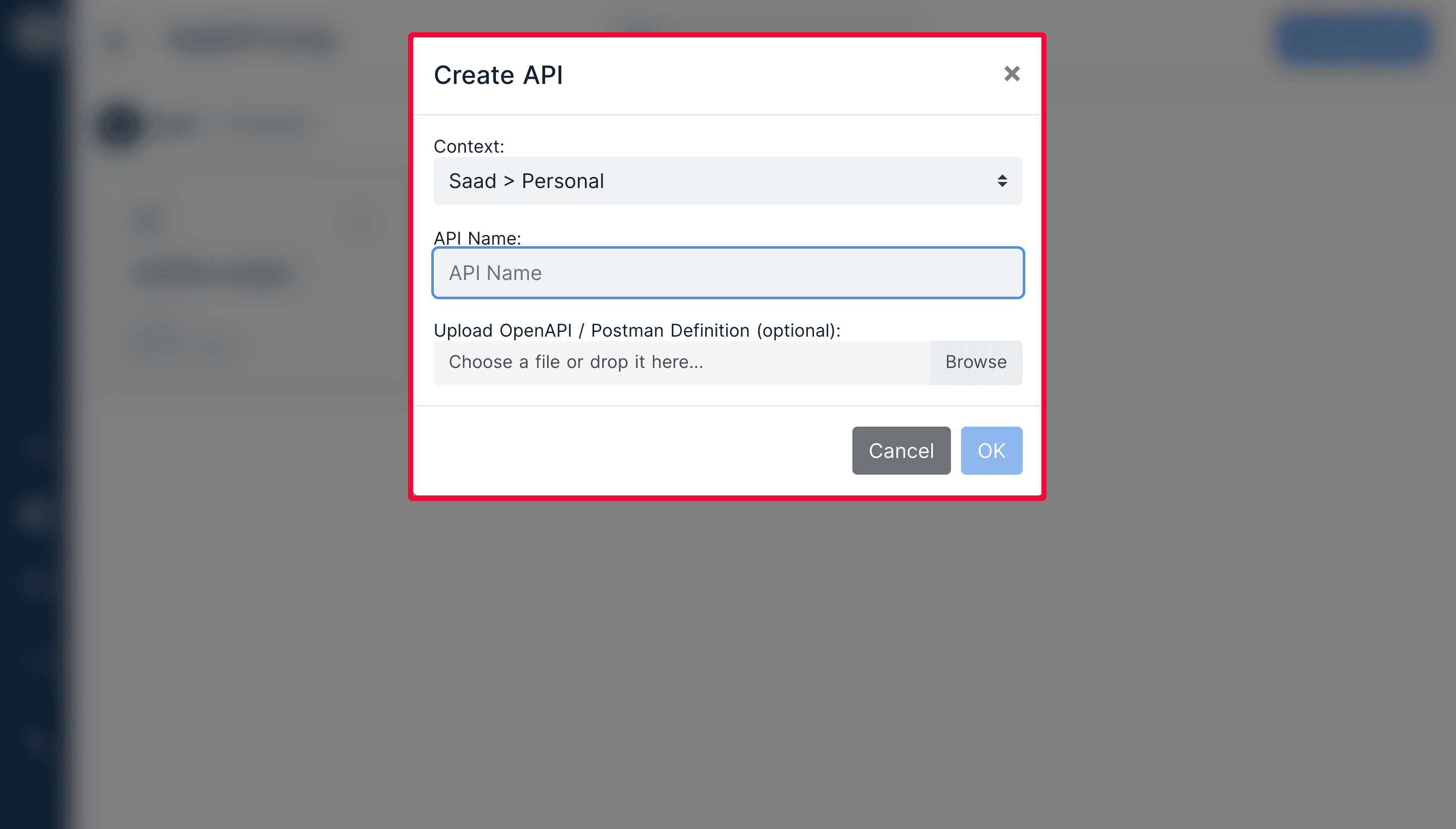 Create API on RapidAPI Testing