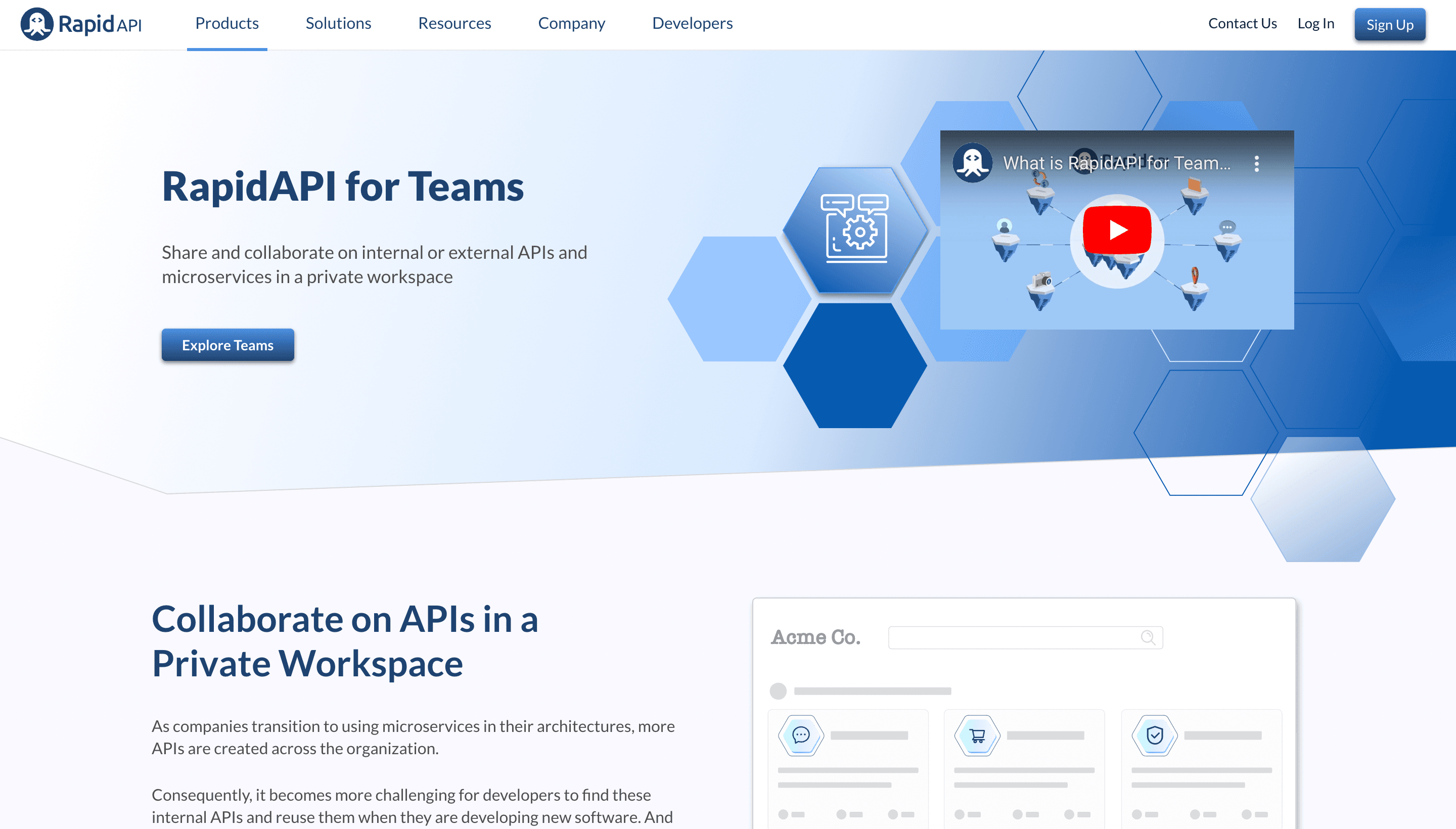 RapidAPI for Teams