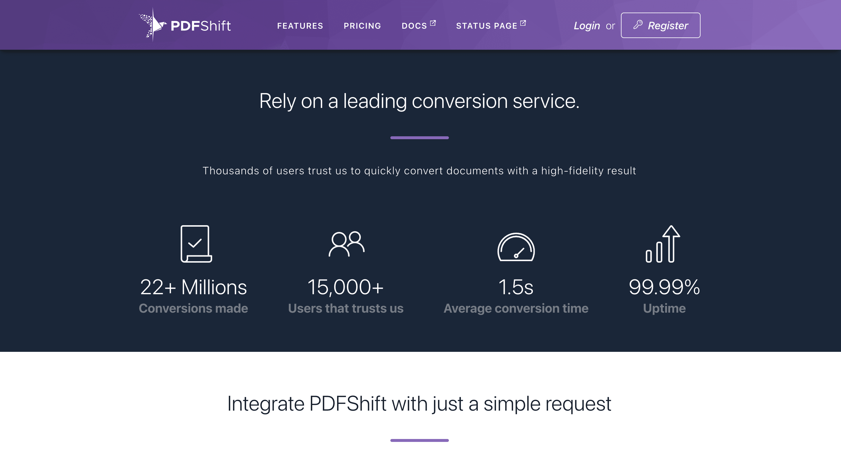 PDFShift Interface